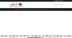 Desktop Screenshot of hunterweddingceremonies.com.au